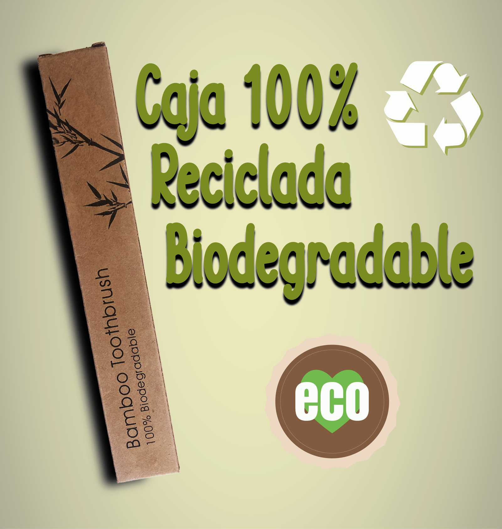Pack Cepillos de Dientes de Ecológicos/Bambú personalizado Empresa - Imagen 4